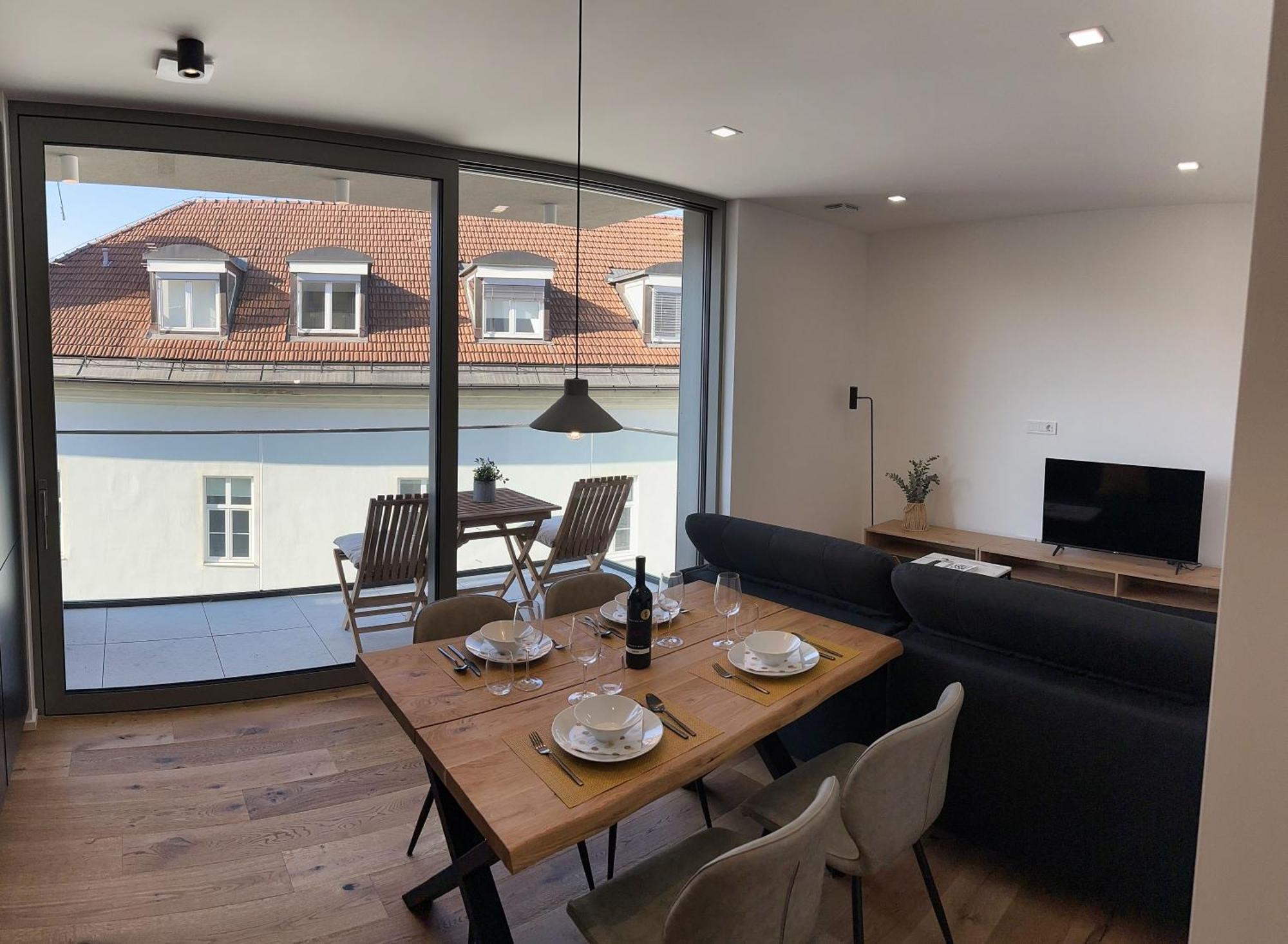 Garden Residence Ljubljana Ngoại thất bức ảnh